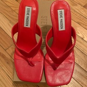 Steve Madden Showcase Red